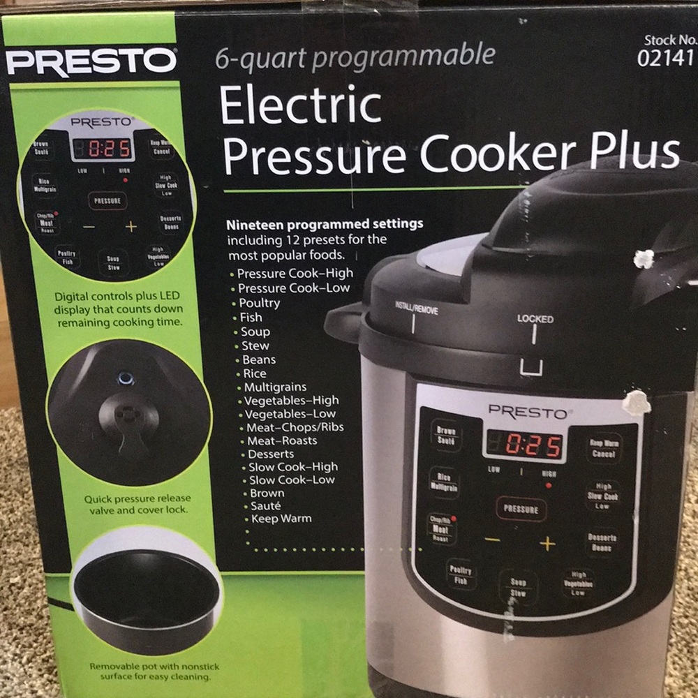 Presto 6-Quart Programmable Pressure Cooker